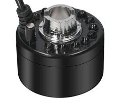 Mini brumisateur Coloful 12 LED Fontaine de table d'interieur Mister Foggers Petite machine a
