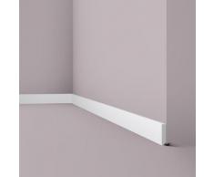Plinthe NMC FT2 WALLSTYL Noel Marquet Moulure décorative Cimaise Moulure frise design moderne blanc