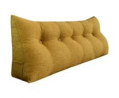 VERCART Coussin de Lecture, Oreiller Traversin Soutien Dorsal, Triangulaire Coussin à Coins, Gros