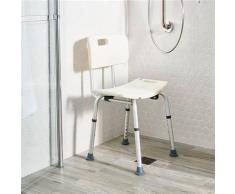 Hauteur Reglable Personnes Agees Baignoire Chaise De Douche Banc Tabouret Siege Antiderapante