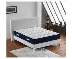 Matelas benjamin a Ressorts + 3 cm Latex Naturel à 70 % en 75 Kg/m3 + Alese 70x190 Hauteur +/- 30