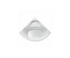 Baignoire d'angle GEBERIT Bastia - Avec pied - 142 x 142 cm - 00065400000