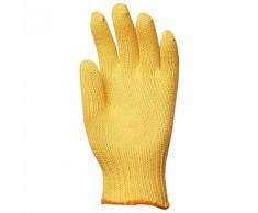 Gants anticoupure et anti-chaleur Kevlar Eurotechnique 4620 (lot de 10 paires de gants) Jaune 7