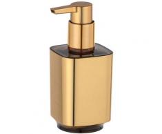 Distributeur de savon carré design Auron - 7 x 8 x 16 - Or
