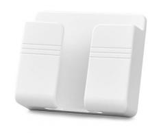 Support de charge adhésif pour téléphone portable, étagère murale de salle de bain, chevet de