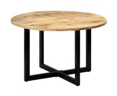 Youthup - Table de salle à manger 120x73 cm Bois de manguier solide