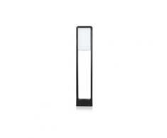 VT-33 10W Led jardin sol lumière bollard lampe chip samsung corps noir IP65 80cm blanc chaud 3000K