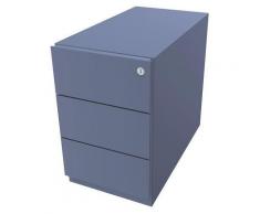 Bisley Caisson roulant Note™, avec 3 tiroirs universels, h x l x p 495 x 300 x 565 mm, avec barre
