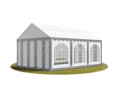 Intent24.fr - Tente Barnum de Réception 4x6 m ignifugee PREMIUM Bâches amovibles PVC env. 500g/m²