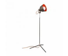 Lampadaire intérieur Vintage D22 cm - Noir - Noir