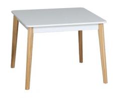 Urban Living - Bureau enfant Sweet - L. 68 x H. 48 cm - 60 x 60 x 48 - Blanc