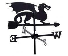 Outils Et Nature - Girouette Dragon en fer forgé petit modèle
