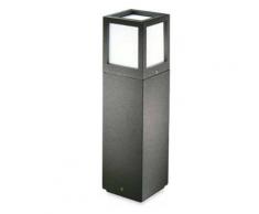 Gea Led - Poteau en aluminium nora led ip54 lampadaire extérieur moderne e27 40cm, taille hauteur