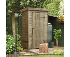 Armoire de rangement de jardin en bois traité 198x130x69cm, Santiago