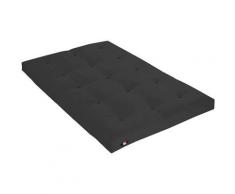 Matelas Futon Latex Couleur - Gris Anthracite, Dimensions - 140 x 190 cm