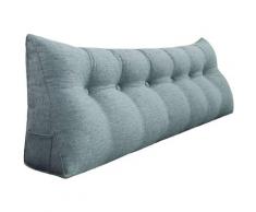 Vercart - Coussin de Lecture, Oreiller Traversin Soutien Dorsal, Triangulaire Coussin à Coins, Gros