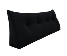 Coussin de Lecture Compensé, Triangulaire Coussin à Coins, Gros Coussin Canapé, Traversin Tête de