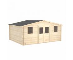 Abri de jardin en bois 17,5 m² - Juno