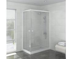 Porte de douche accès d'angle Laia - 70 x 70 cm