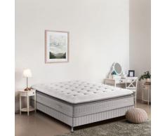 Simmons - Matelas EXTENSION - ressorts ensachés surmatelas mémoire de forme 160x200