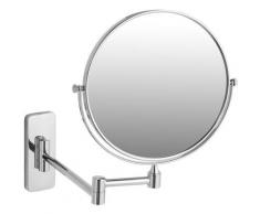 Miroir de Salle de bain grossissant x10 en Acier