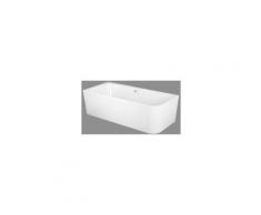 Baignoire d'angle Bette Art IV 185x80cm, 2 pentes arrière, 3480 CERHK, coin gauche, Coloris: Blanc