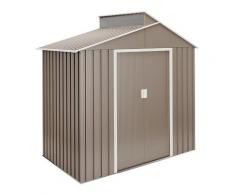 Abri de jardin en métal Nuuk 2.84 m2 - Garantie 10 ans - 220x129x214cm. Remise métal