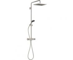 Dornbracht Tuyau de douche avec thermostat, sans douche à main, douche sur pied 450 mm, douche de