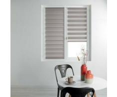 Paris Prix - Store Enrouleur Jour Nuit daynight 60x180cm Taupe