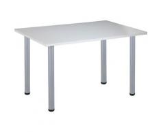 Certeo - Table de conférence avec pieds tubulaires | Rectangulaire| LxPxH 1200 x 800 x 740 mm|