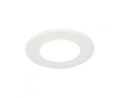 QAZQA blanca - LED Spot encastrable Moderne - 3 lumière - Ø 83 mm - Blanc - Moderne - Salon |