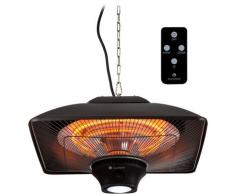 Blumfeldt Heat Square Chauffage infrarouge carbone 3 puissances 2000W max.