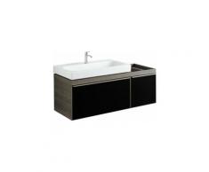 Keramag Geberit Citterio Meuble sous-lavabo 500567JJ1, étagère droite, 133.4x55.4x50.4cm, texture
