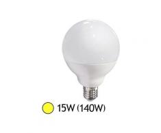 Ampoule LED 15W (140W) E27 Globe Blanc chaud 3000°K