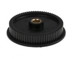 Rs Pro - Poulie pour courroie crantée en Laiton, PC renforcé de fibre de verre 72 dents , pas de