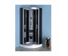 Cabine de Douche MEGISTRI 100x100x215 cm - Dimensions: 100x100cm