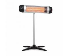 Blumfeldt Rising Sun Chauffage d'appoint infrarouge 850 / 1650 / 2500 W Aluminium