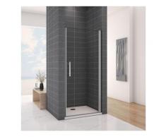 OCEAN Porte de douche 70x187cm en 6mm verre anticalcaire insinstallation en niche modèle d'Héci