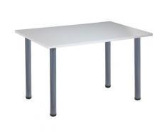 Certeo - Table de réunion avec pieds tubulaires | Rectangulaire| LxPxH 1600 x 800 x 740 mm|
