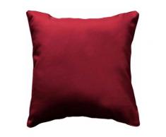 Paris Prix - Coussin Carré Déco essentiel 40x40cm Bordeaux