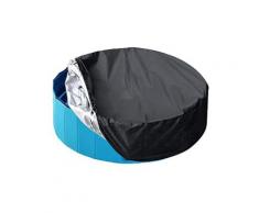 Bâche de protection pour piscine tubulaire, Bache piscine ronde imperméable, Résistante à la
