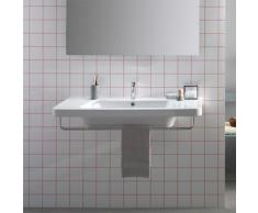 Daily - Lavabo suspendu 75x48 cm, en céramique blanc brillant (code GR075.BI) - Ceramica Globo