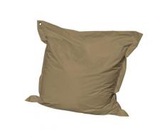 Home Bain - Big Coussin Camel avec Oeillet Camel 140 X 140 cm - Camel