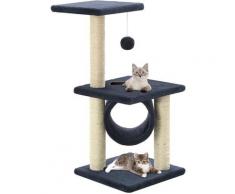 Vidaxl - Arbre à Chat avec Griffoirs en Sisal 65 cm Bleu Foncé