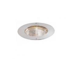 Encastré de sol ou mural Ø 60mm pour lampe 12V GU4 35W max (non incl) sans transfo IK07 IP68 LEDY
