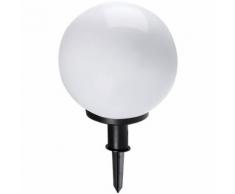 Boule lumineuse élégante pour votre espace extérieur avec piquet de terre