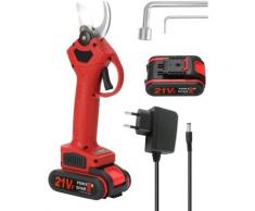 Sécateur électrique sécateur électrique sans fil 21V cisaillement efficace arbre fruitier bonsaï