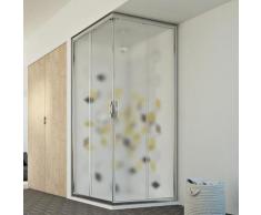 Cabine Douche 90x100 H198 Opaque mod. Evolution
