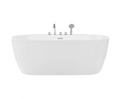 Baignoire îlot ovale blanche ROTTO