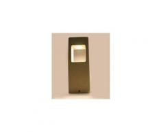 V-TAC VT-898-D 12W Led jardin sol lumière lampe corps en béton gris clair IP65 blanc chaud 3000K